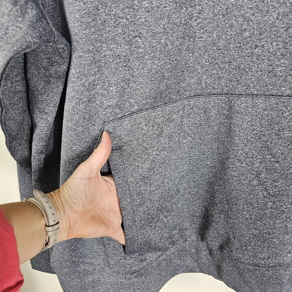 University of Wisconsin Badgers Box Seat Gray Hoodie XL Pullover Blokecore NWT - Picture 4 of 9